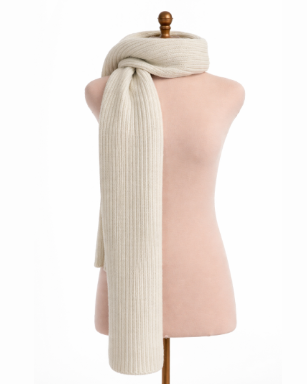 Nina - Sciarpa lavorata in baby alpaca 100%