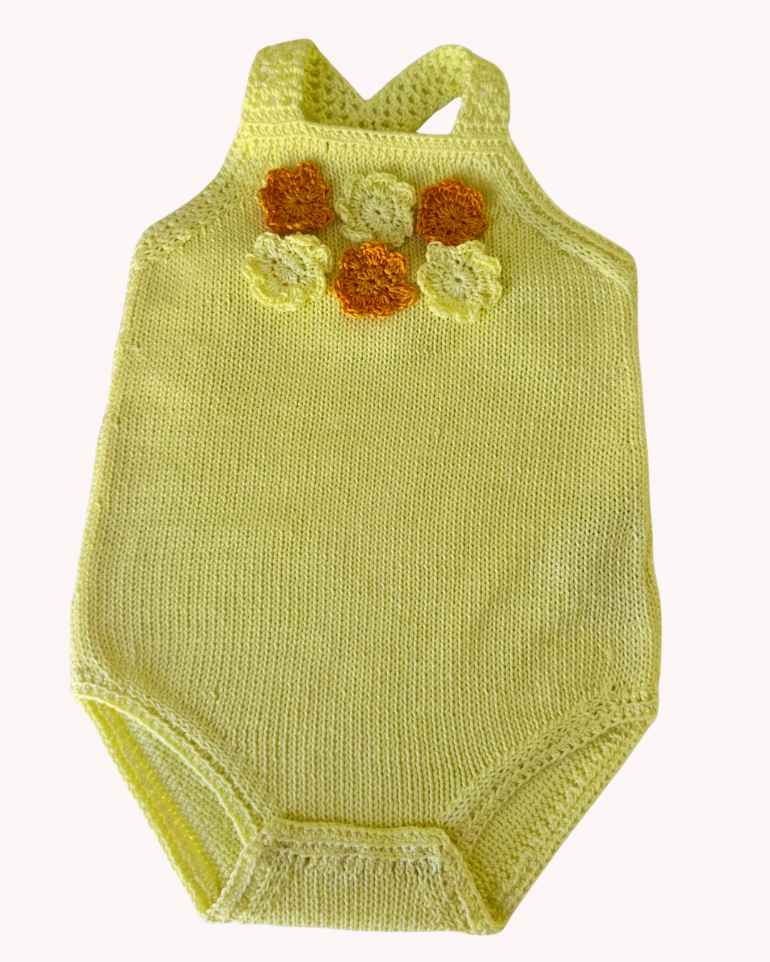Camelia · Ranita / Pagliaccetto / Baby Romper de punto