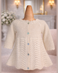 Chaska - Cappottino vestito in baby alpaca 100% fatto a mano