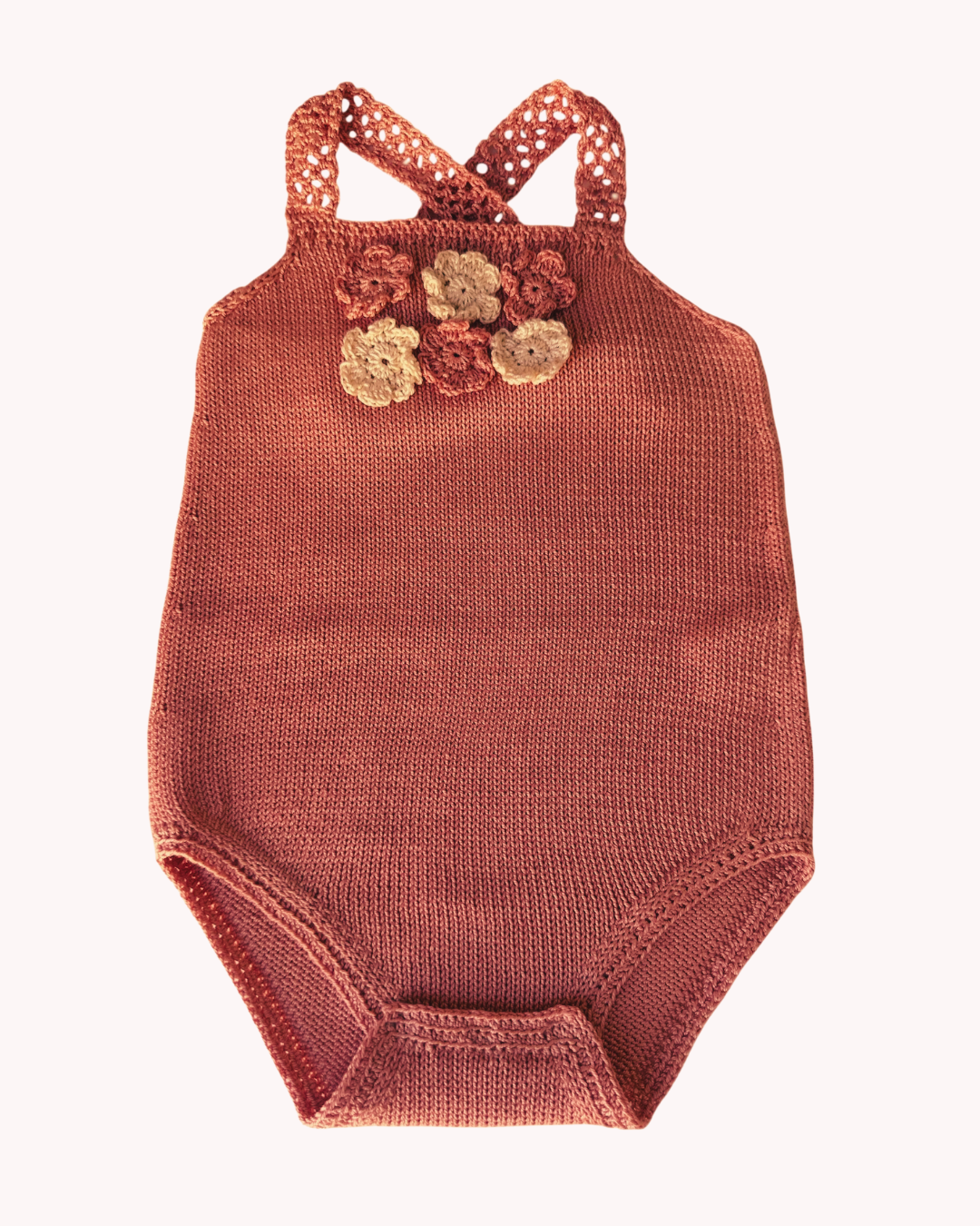 Camelia · Ranita / Pagliaccetto / Baby Romper de punto