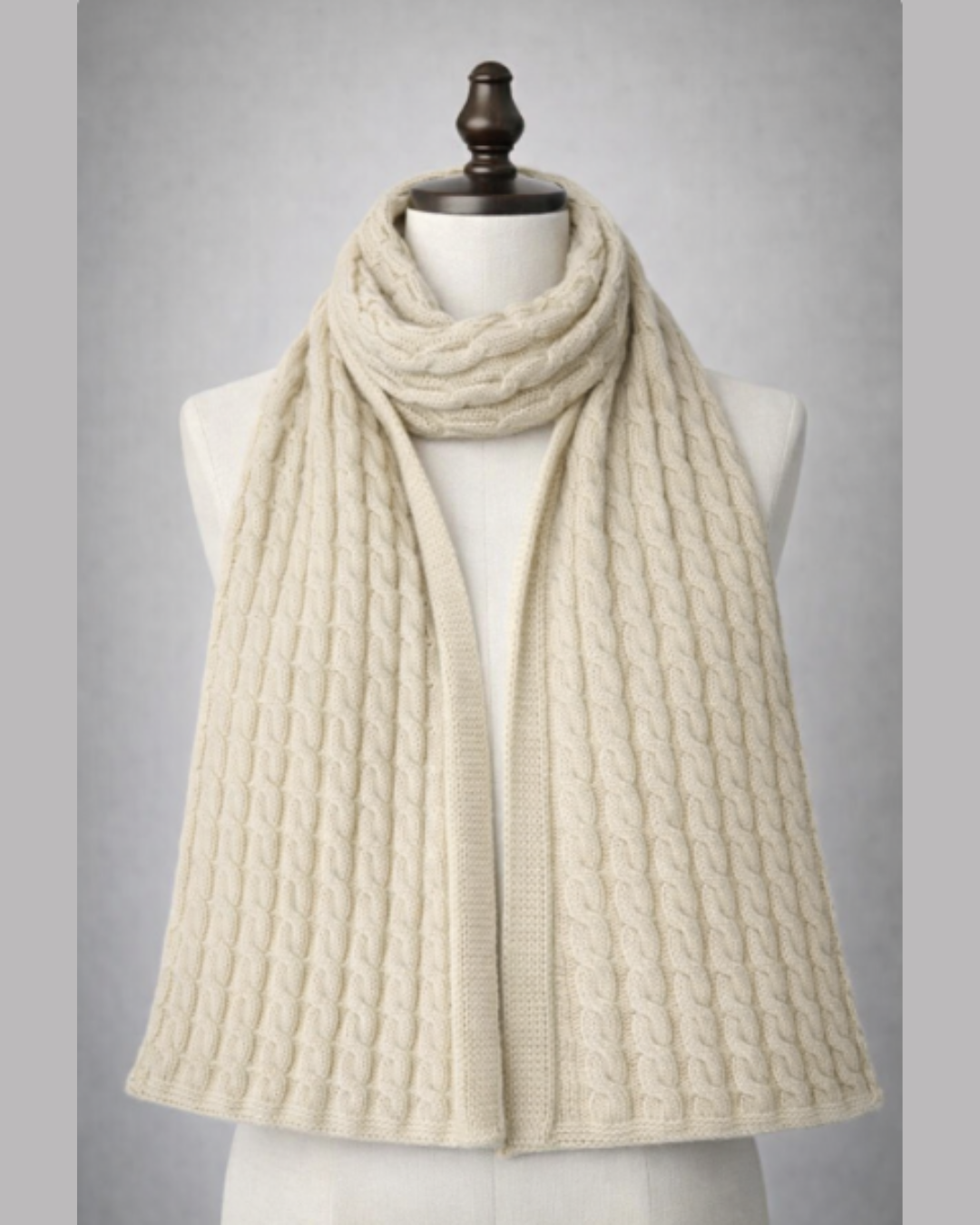 Munay - Sciarpa artigianale da donna in baby alpaca 100%
