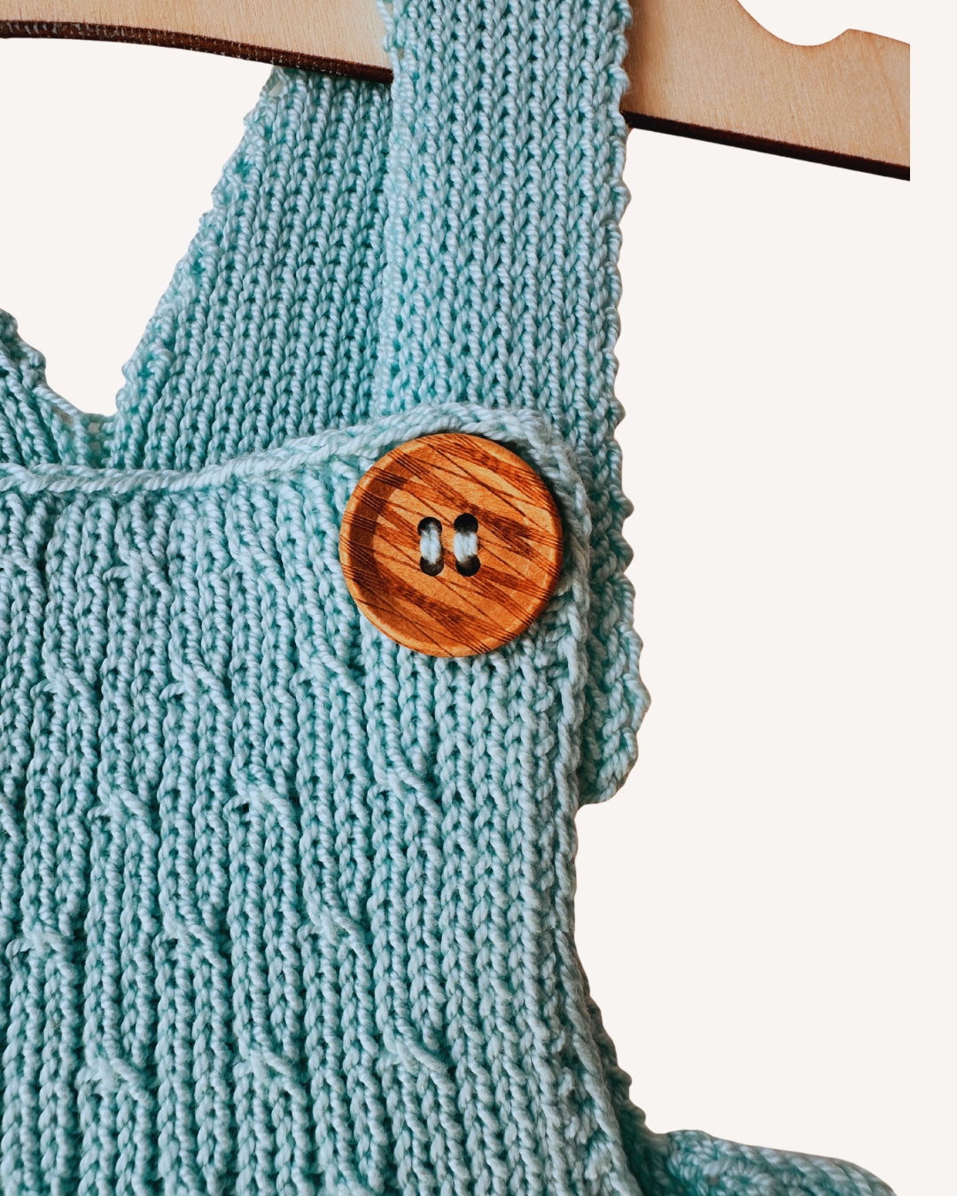 Lirium · Pagliaccetto neonato in cotone / Baby knitted romper
