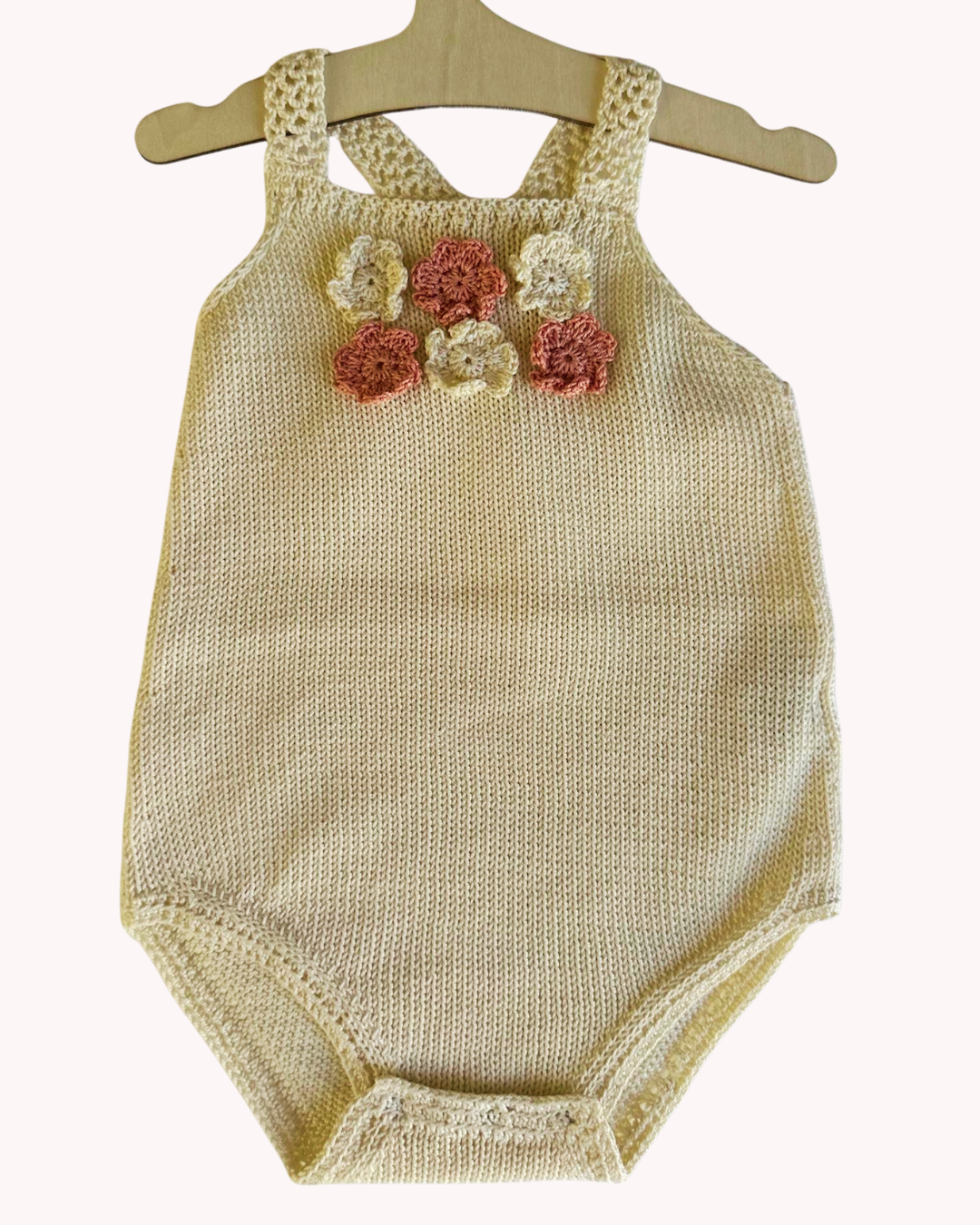 Camelia · Ranita / Pagliaccetto / Baby Romper de punto