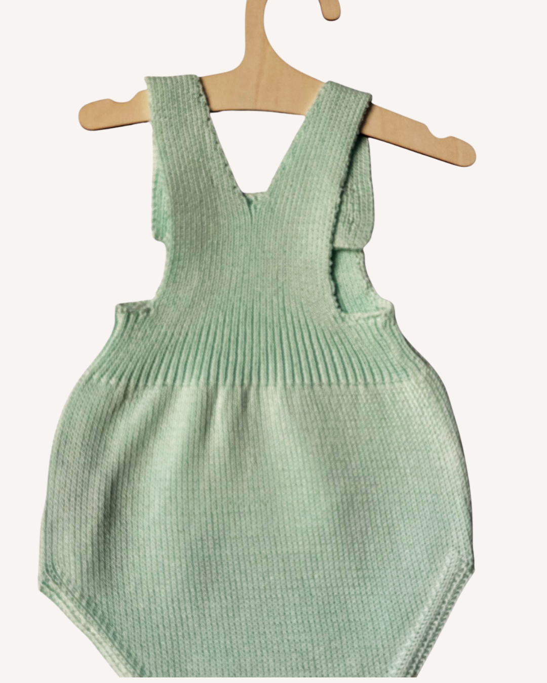 Lirium · Pagliaccetto neonato in cotone / Baby knitted romper