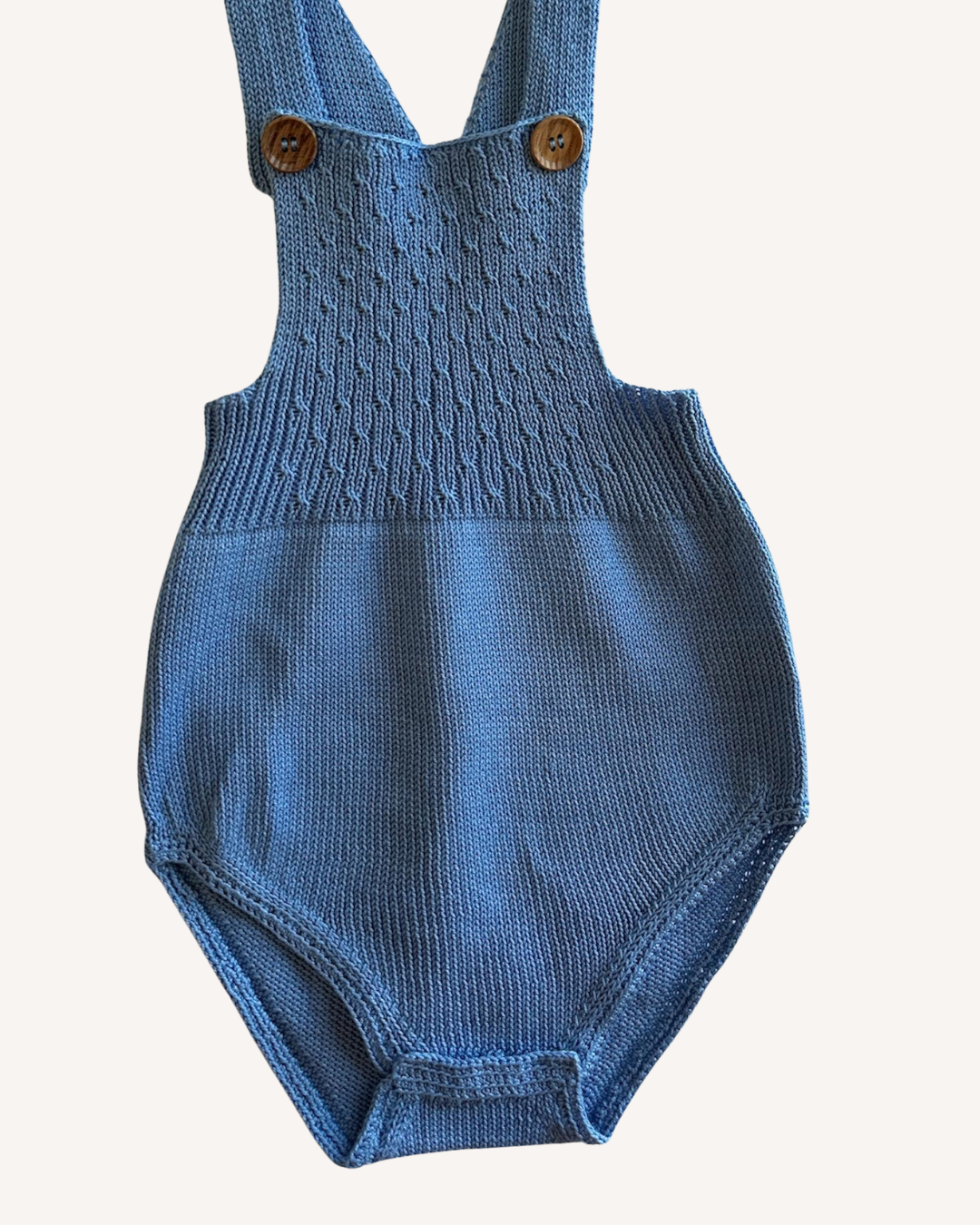 Lirium · Pagliaccetto neonato in cotone / Baby knitted romper
