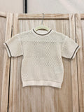 Maglia Qori in 100% Cotone Pima – Trama Leggera Artigianale