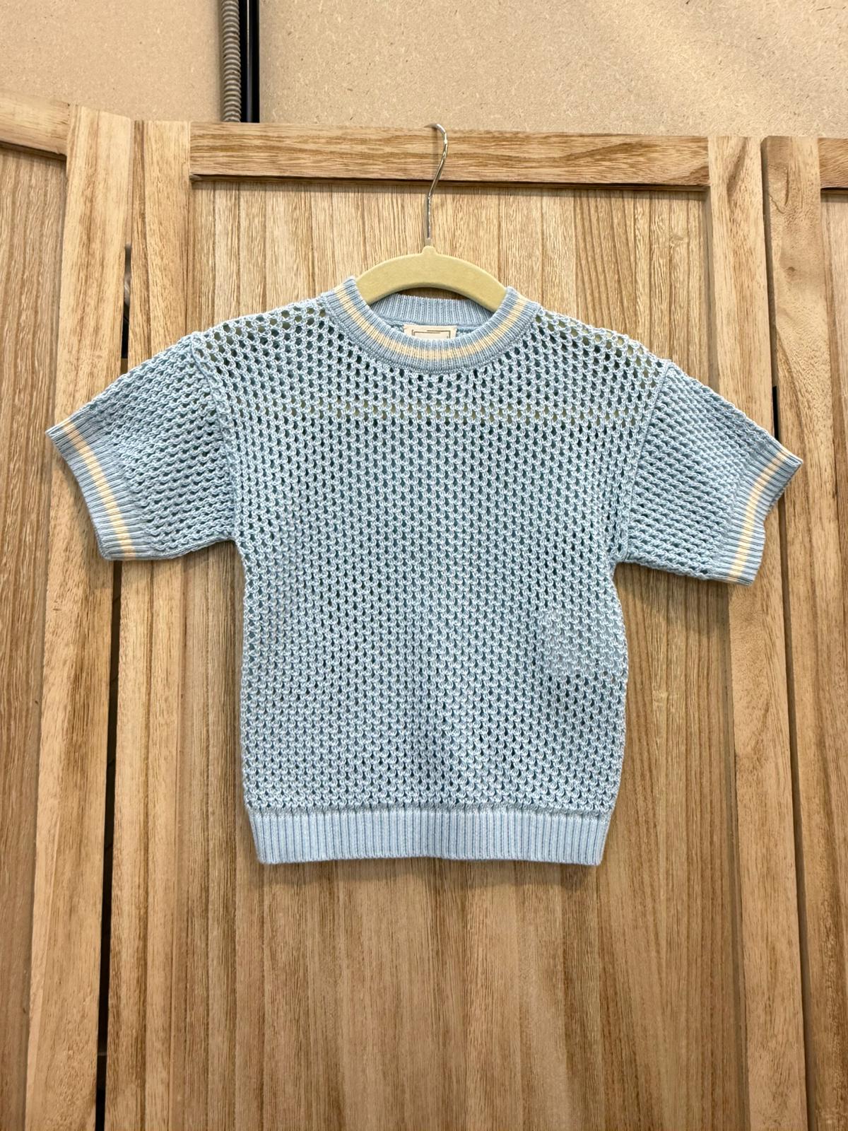 Maglia Qori in 100% Cotone Pima – Trama Leggera Artigianale