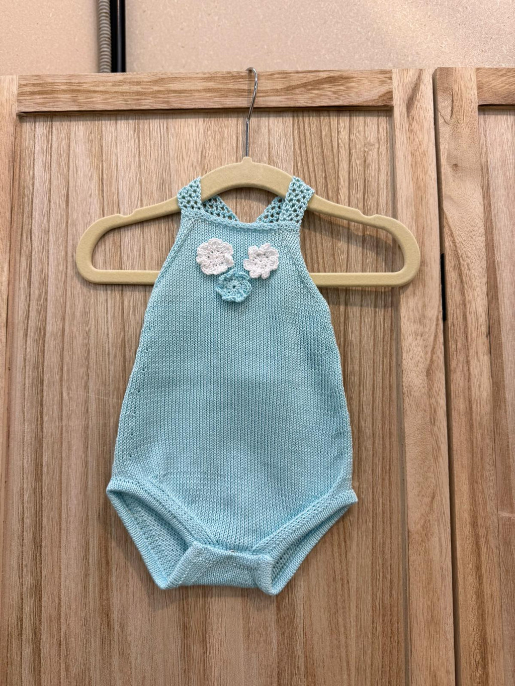 Camelia · Ranita / Pagliaccetto / Baby Romper de punto