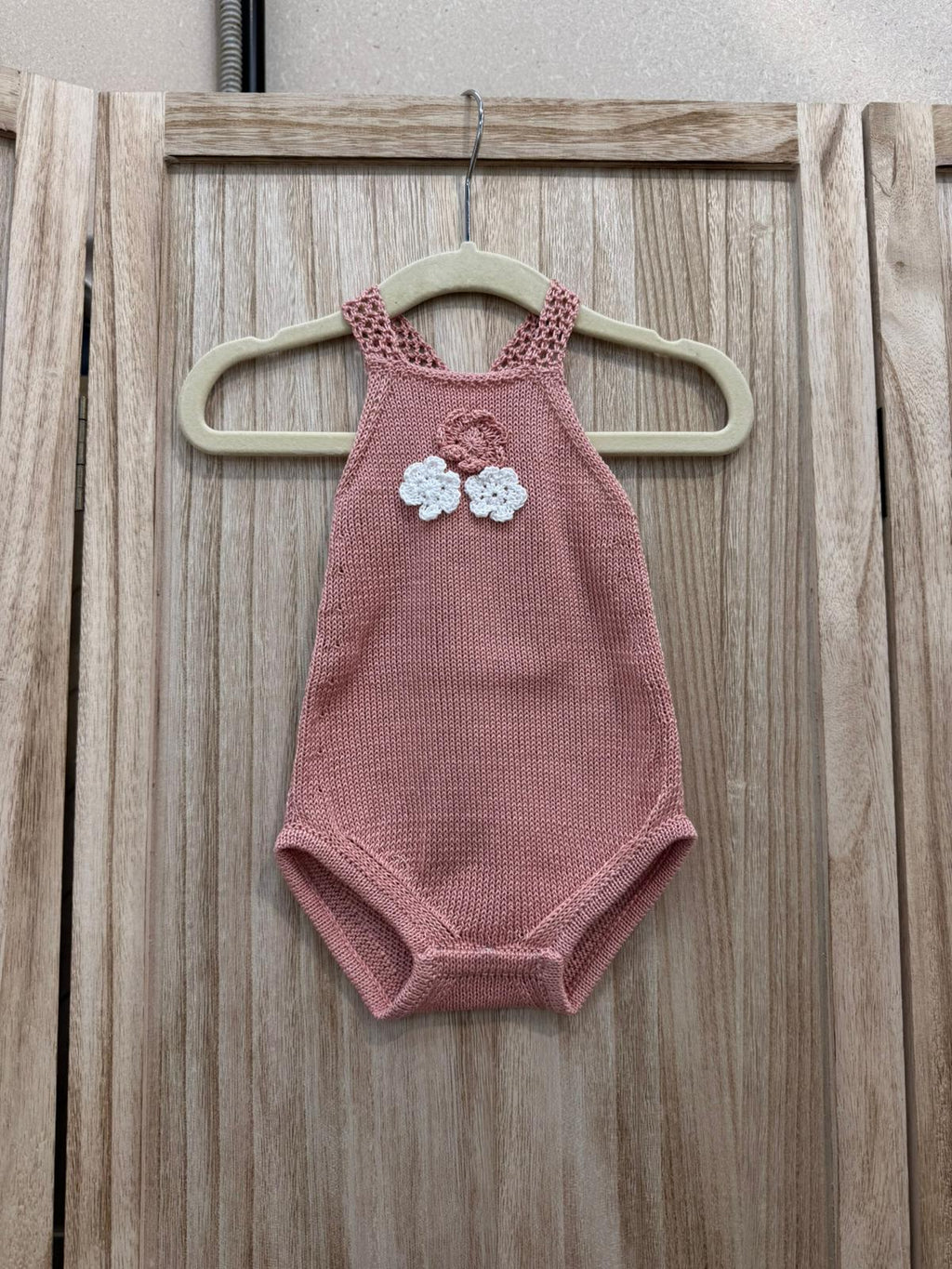 Camelia · Ranita / Pagliaccetto / Baby Romper de punto
