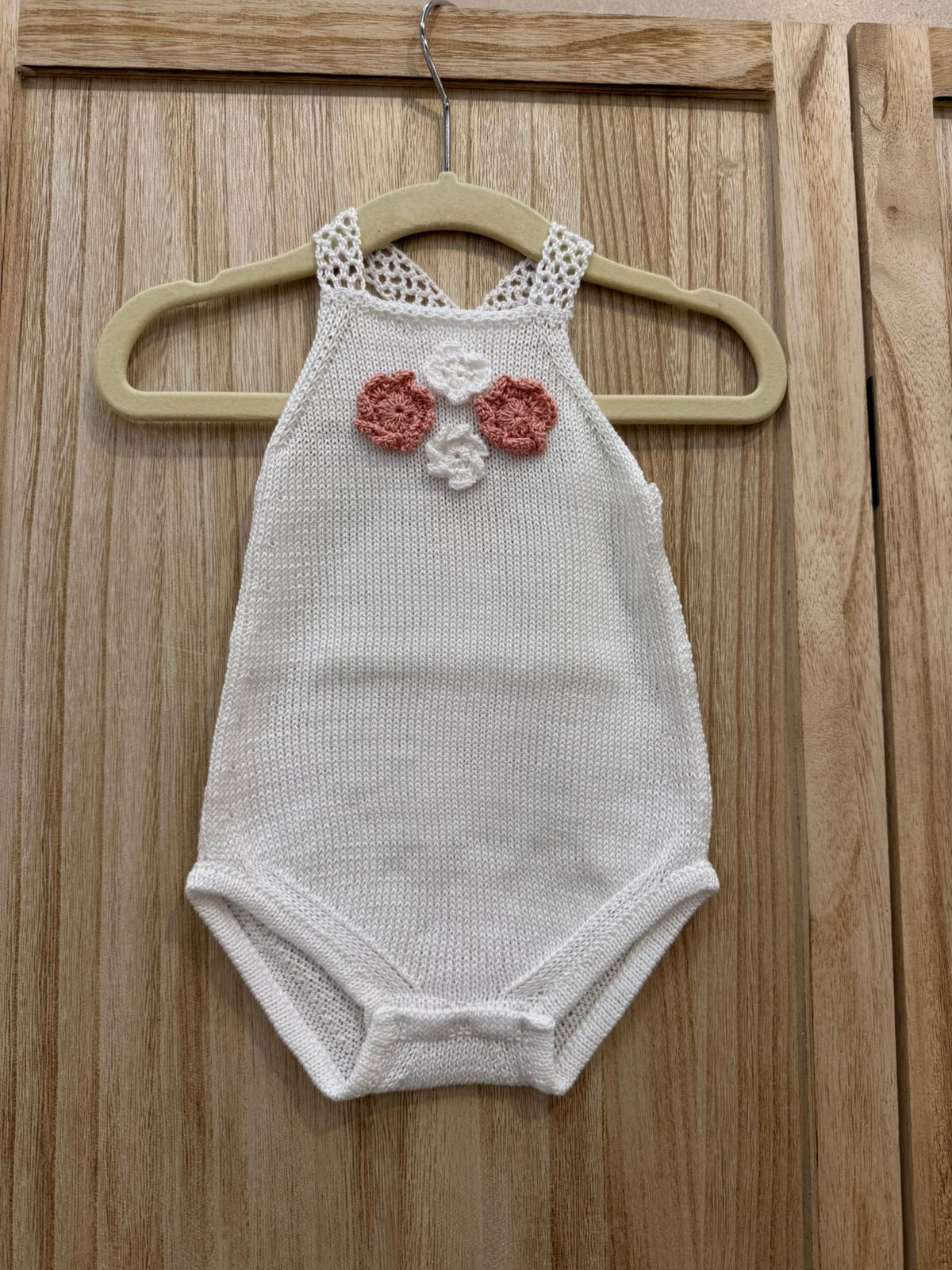 Camelia · Ranita / Pagliaccetto / Baby Romper de punto