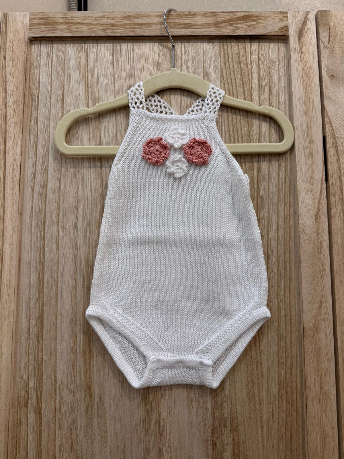 Camelia · Ranita / Pagliaccetto / Baby Romper de punto