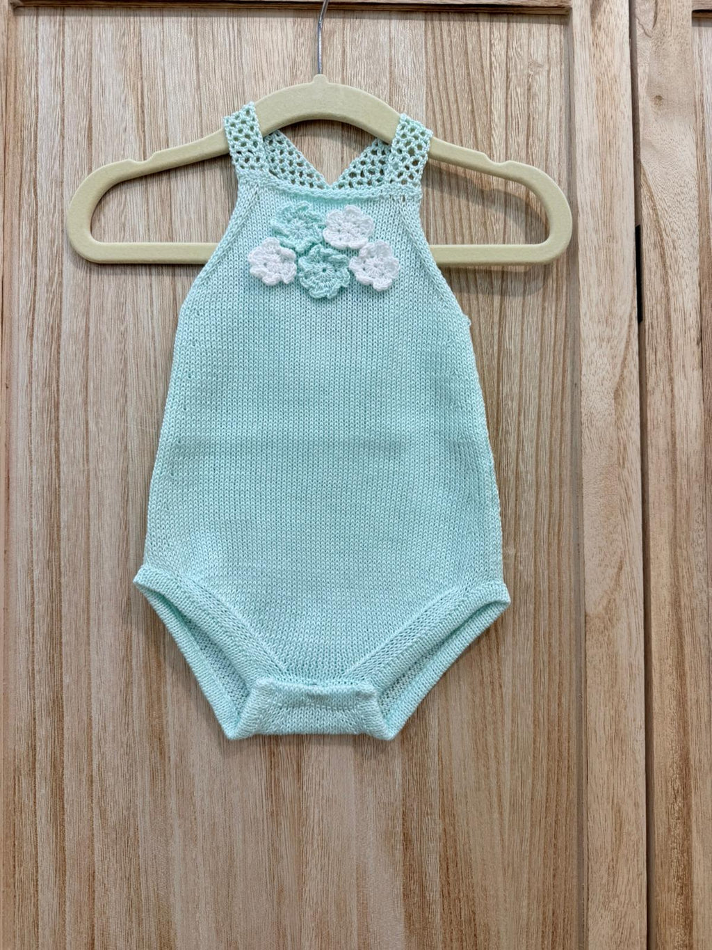 Camelia · Ranita / Pagliaccetto / Baby Romper de punto